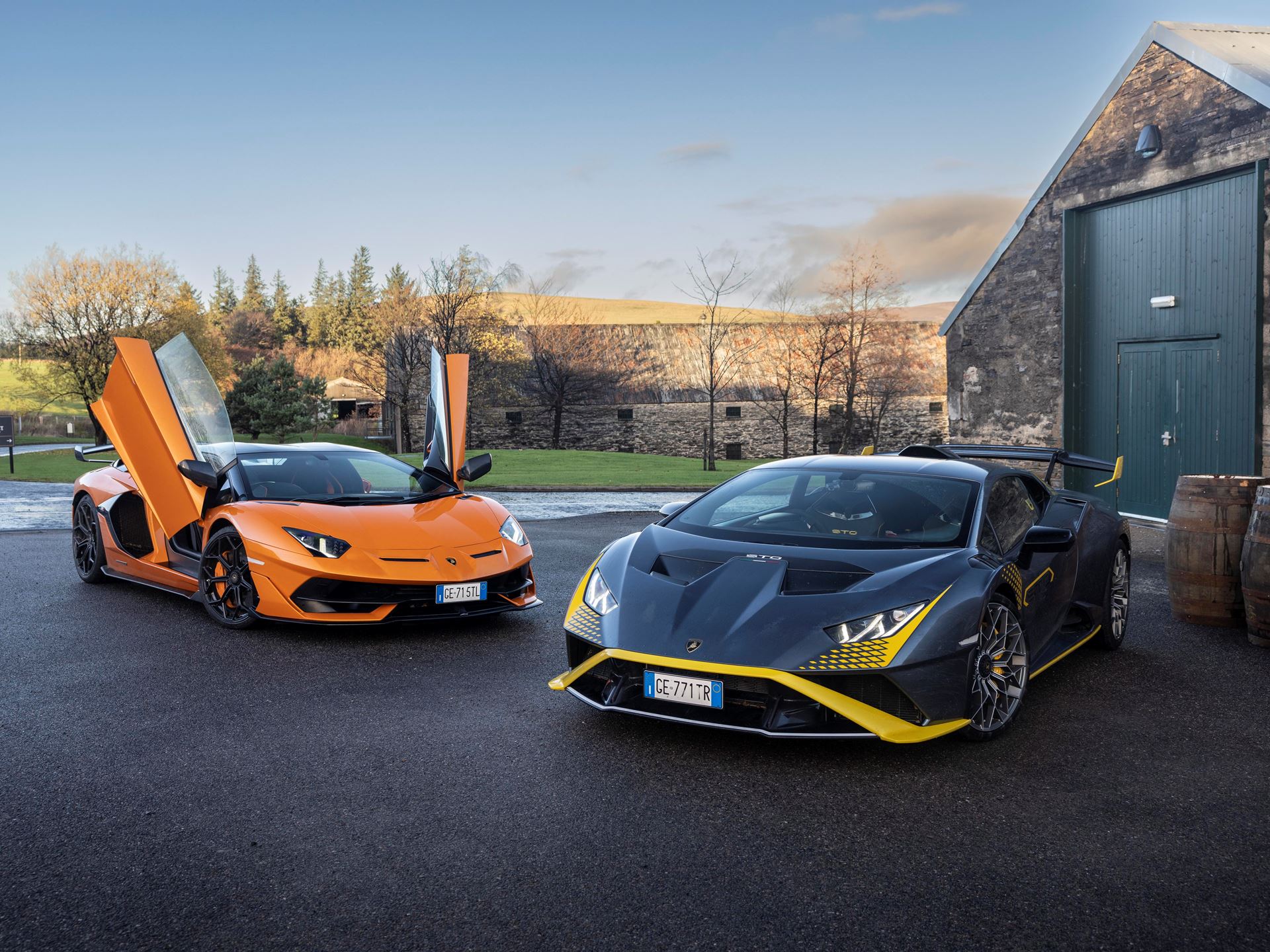 Lamborghini Scotland Tour