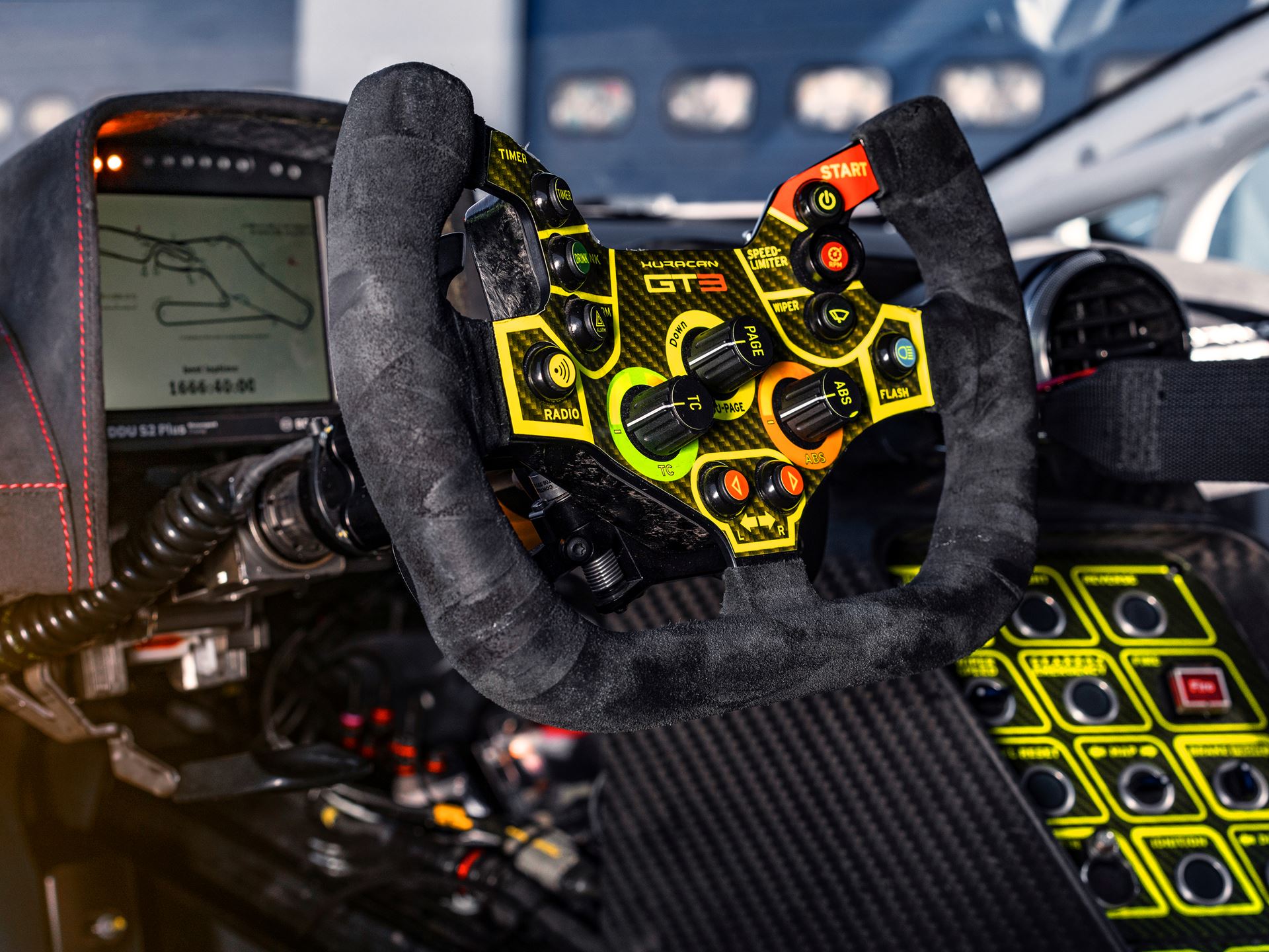 Lamborghini Huracán GT3 EVO2 - Cockpit