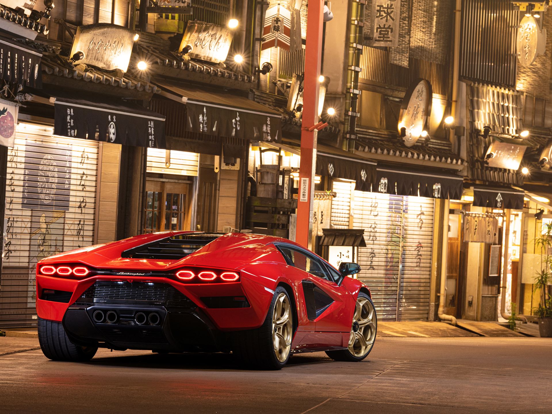 Automobili Lamborghini New Countach Showcase Tokyo