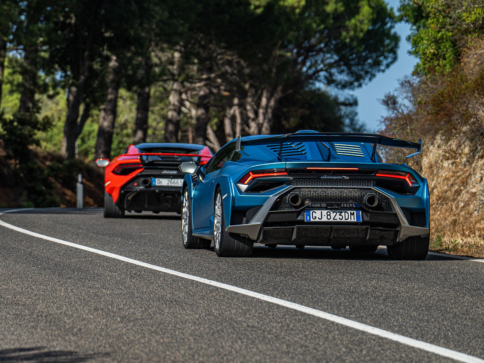 Lamborghini Huracán Tecnica and STO