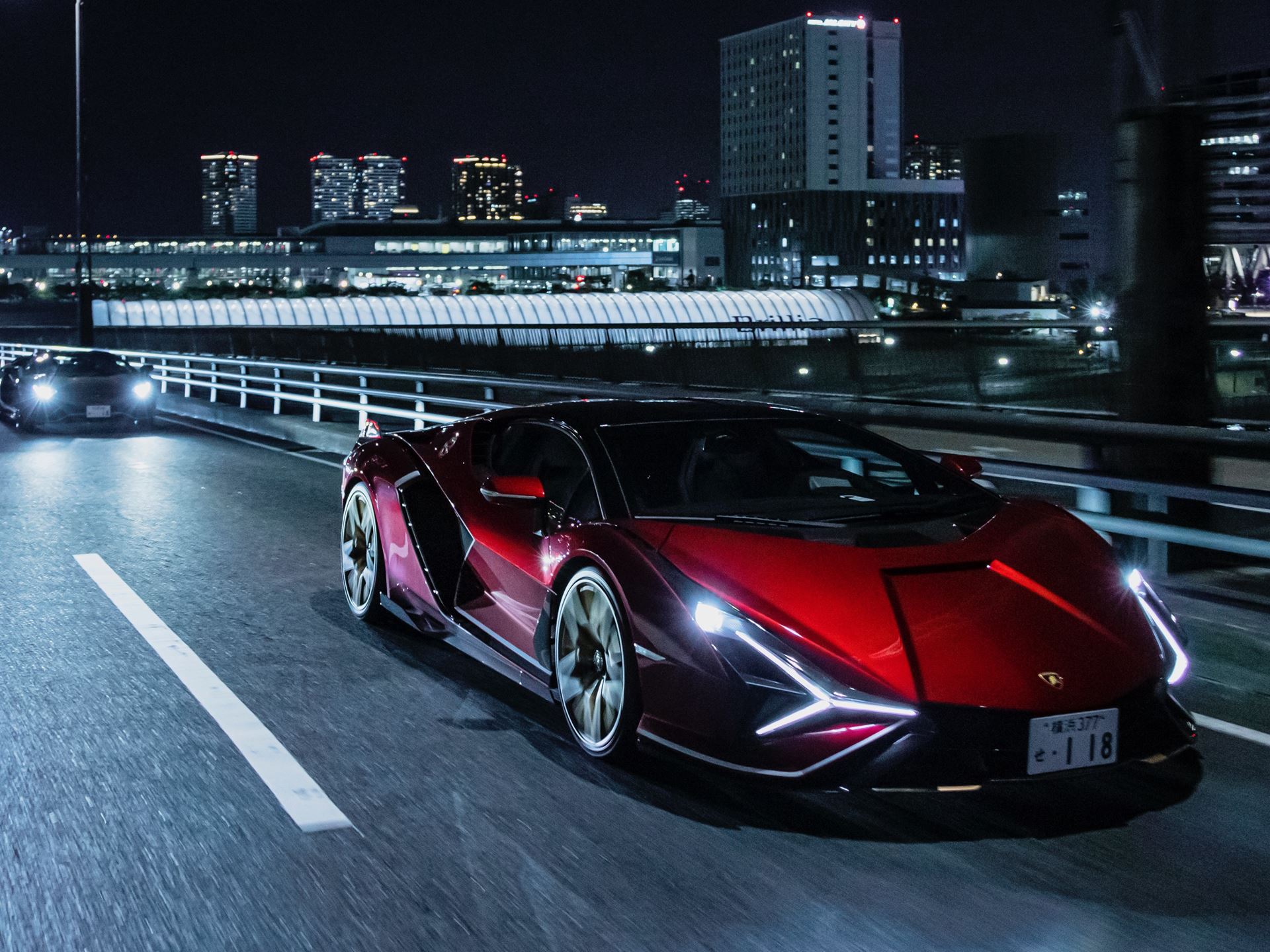 Lamborghini Day Japan Sian in Tokyo