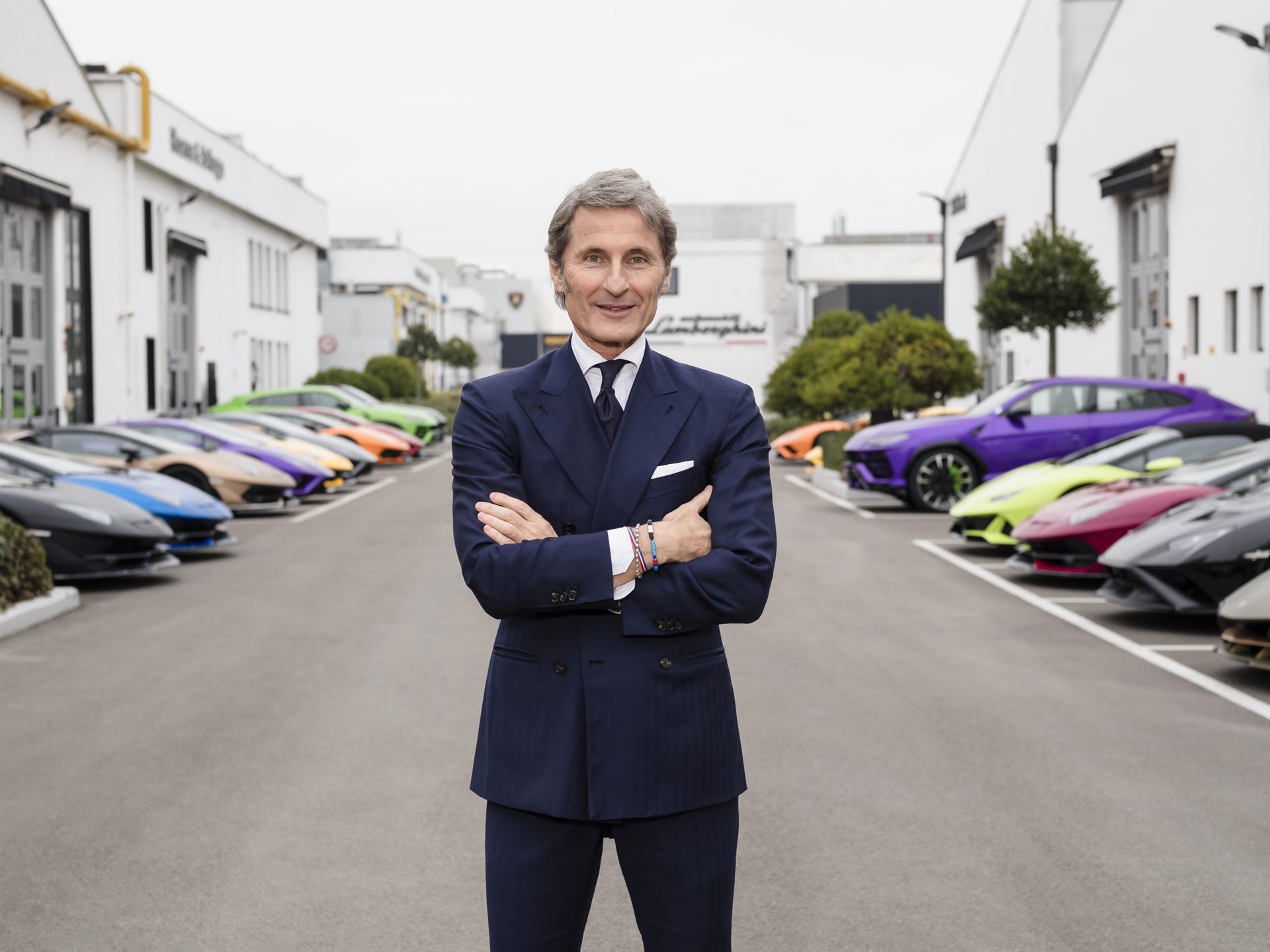 Stephan Winkelmann the Chairman and CEO of Automobili Lamborghini
