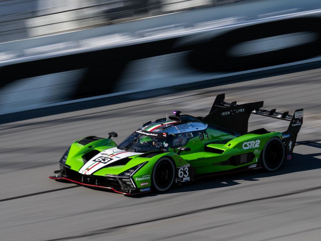 Lamborghini SC63 makes its US debut in IMSA GTP class collective test at Daytona