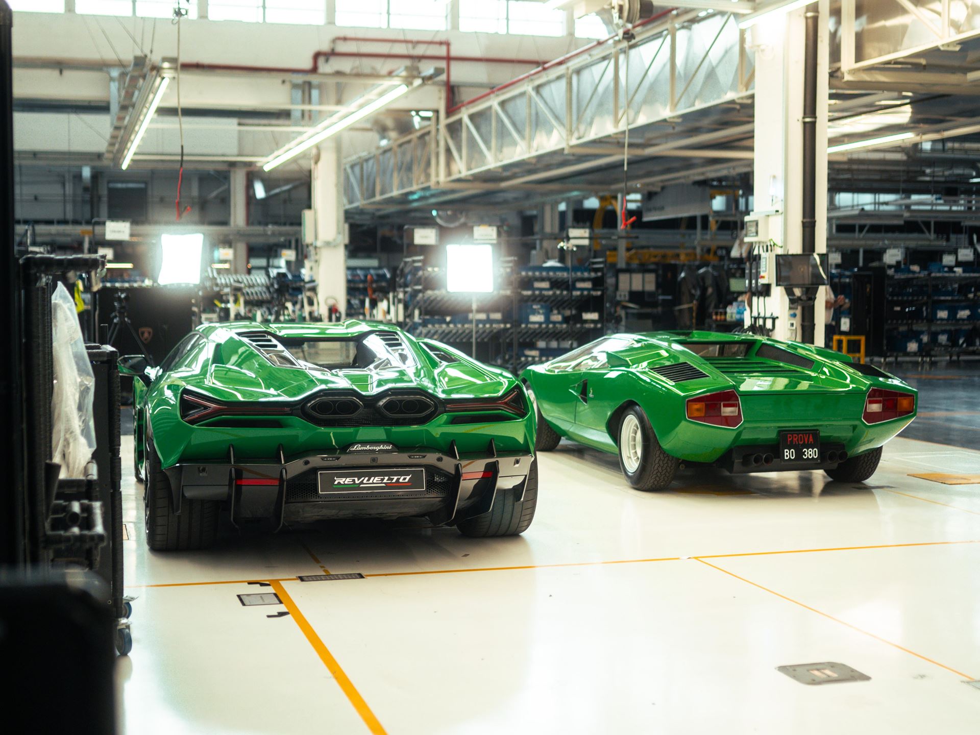 1974 – 2024 50 years since production of the first Lamborghini Countach, image size:1920x1440