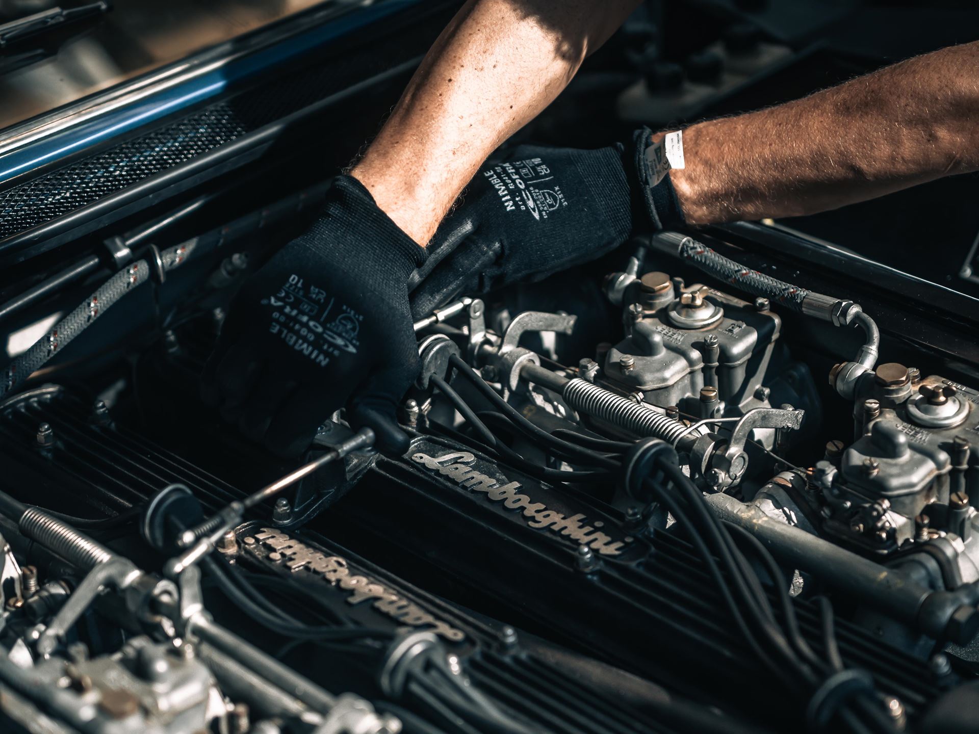 Lamborghini Polo Storico old but gold