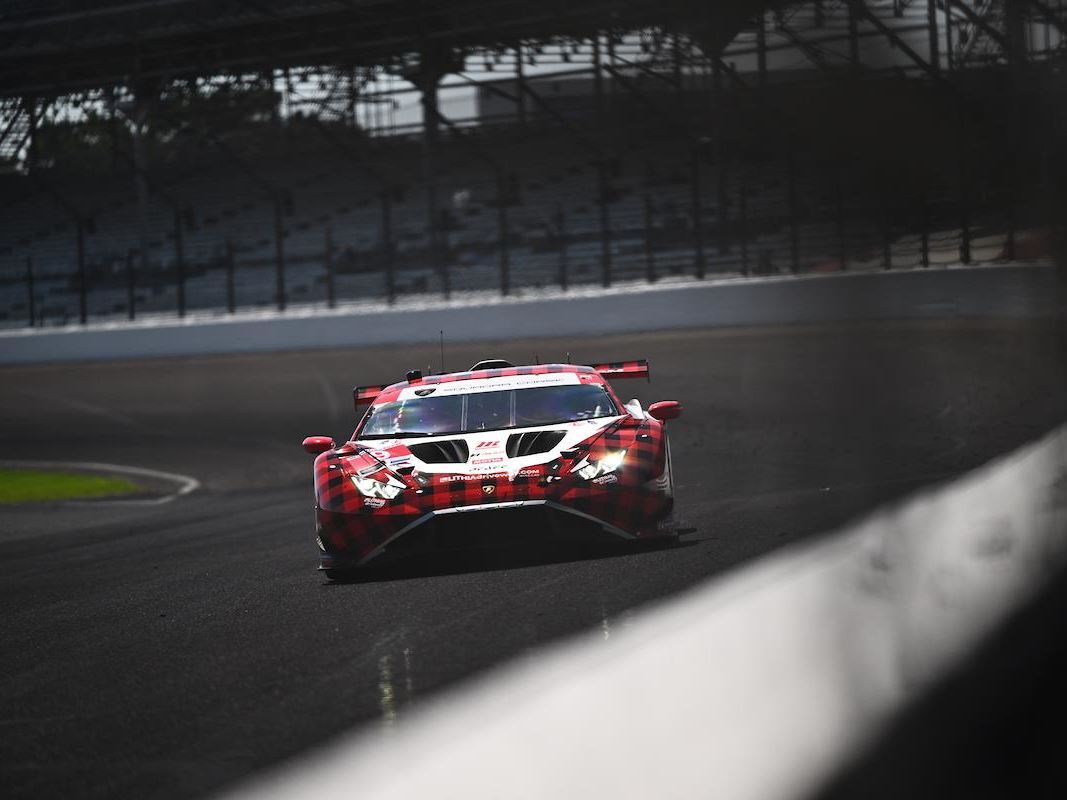 Strong Lamborghini SC63 pace goes unrewarded in the Battle on the Bricks at Indianapolis