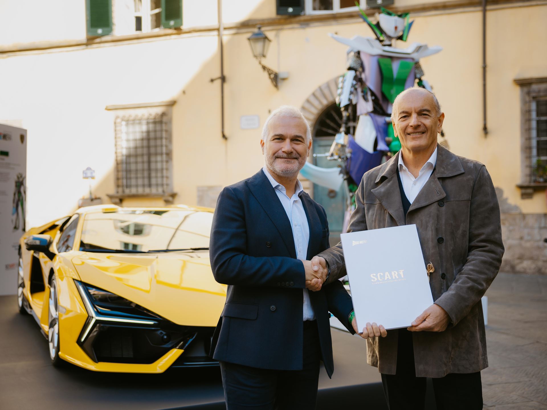 Automobili Lamborghini debuts at Lucca Comics Games with the SCART project