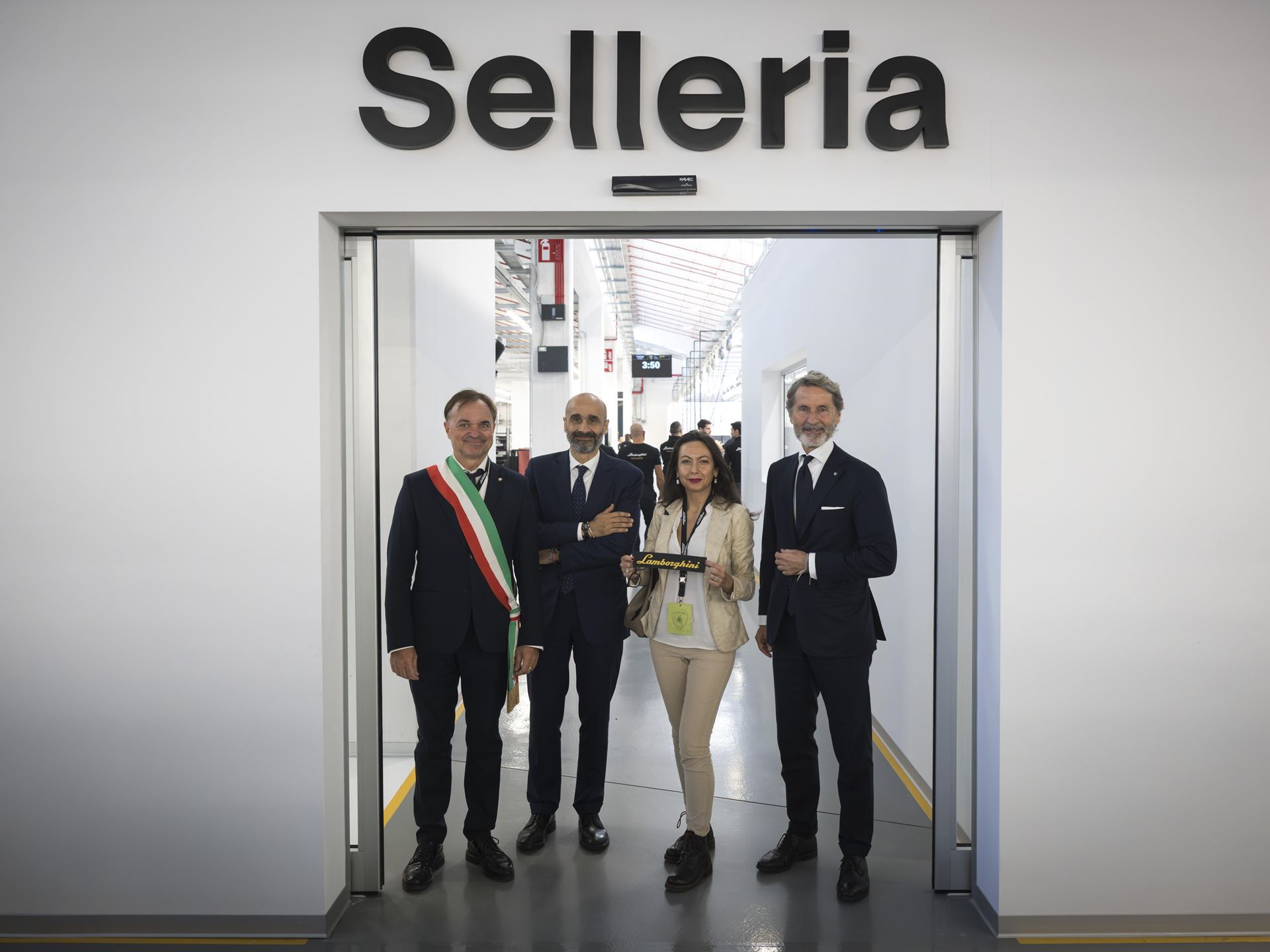 Lamborghini inaugurates its new Selleria