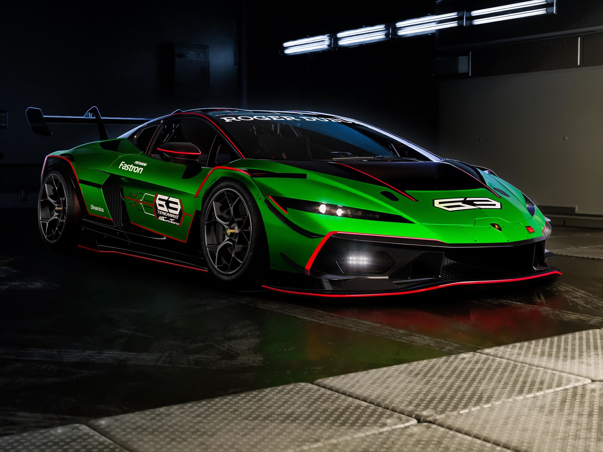 Lamborghini Temerario Super Trofeo Box Prosp Front