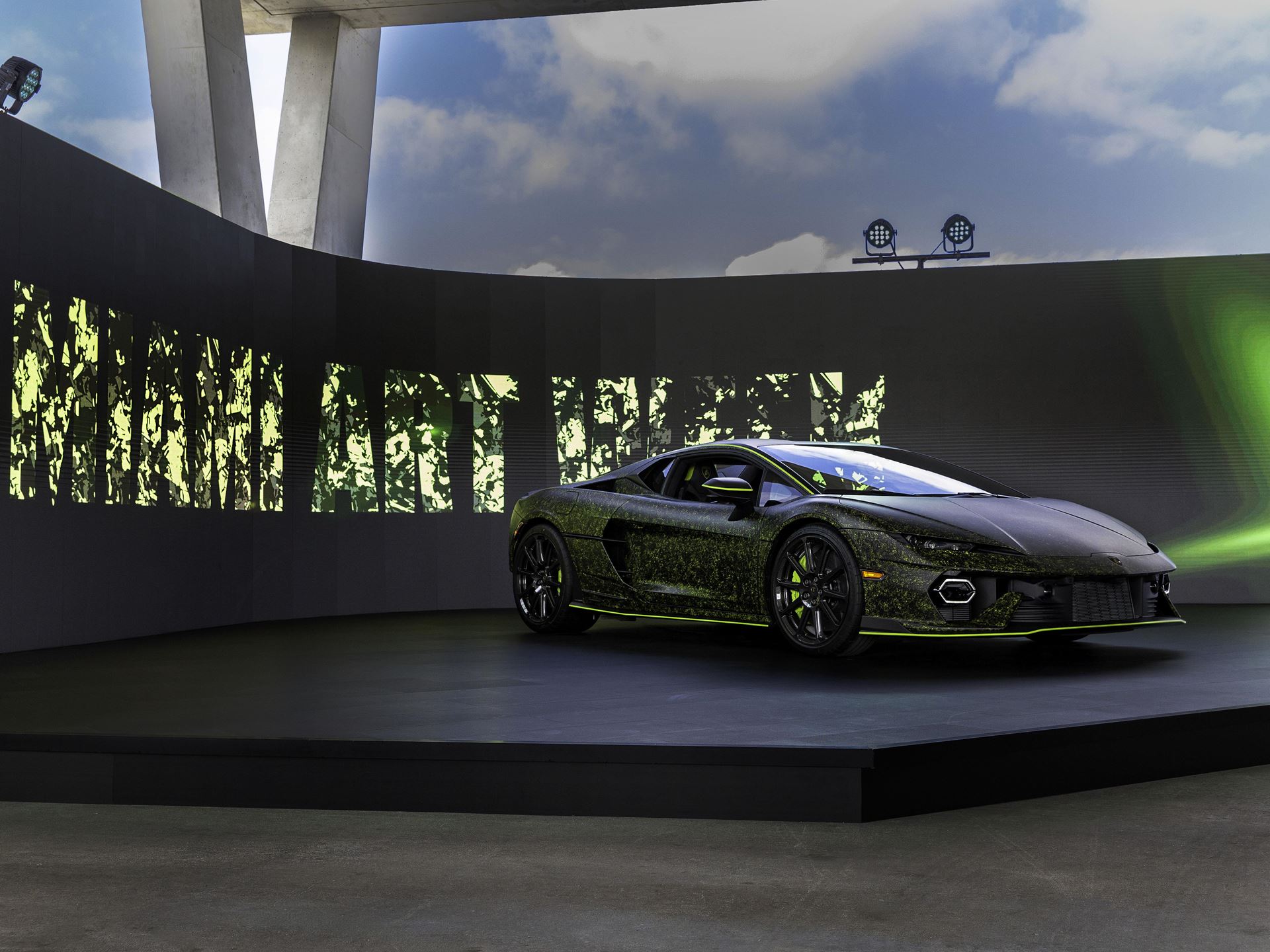 Lamborghini Art Basel Party