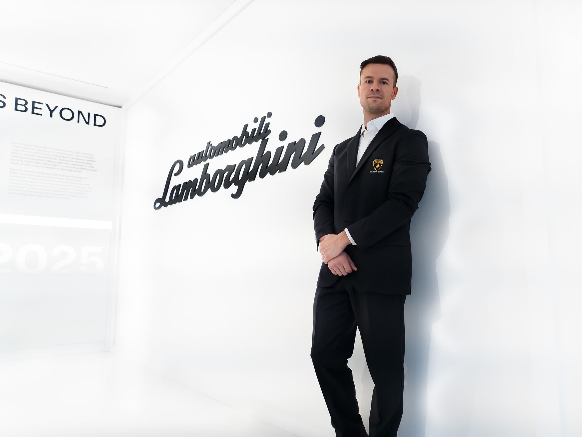 Patric Niederhauser joins Lamborghini Squadra Corse as official factory driver