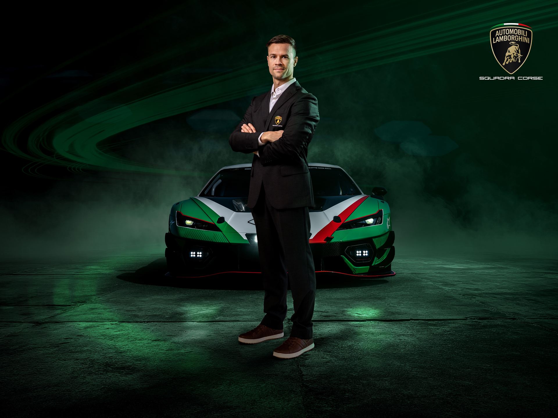 Patric Niederhauser joins Lamborghini Squadra Corse as official factory driver