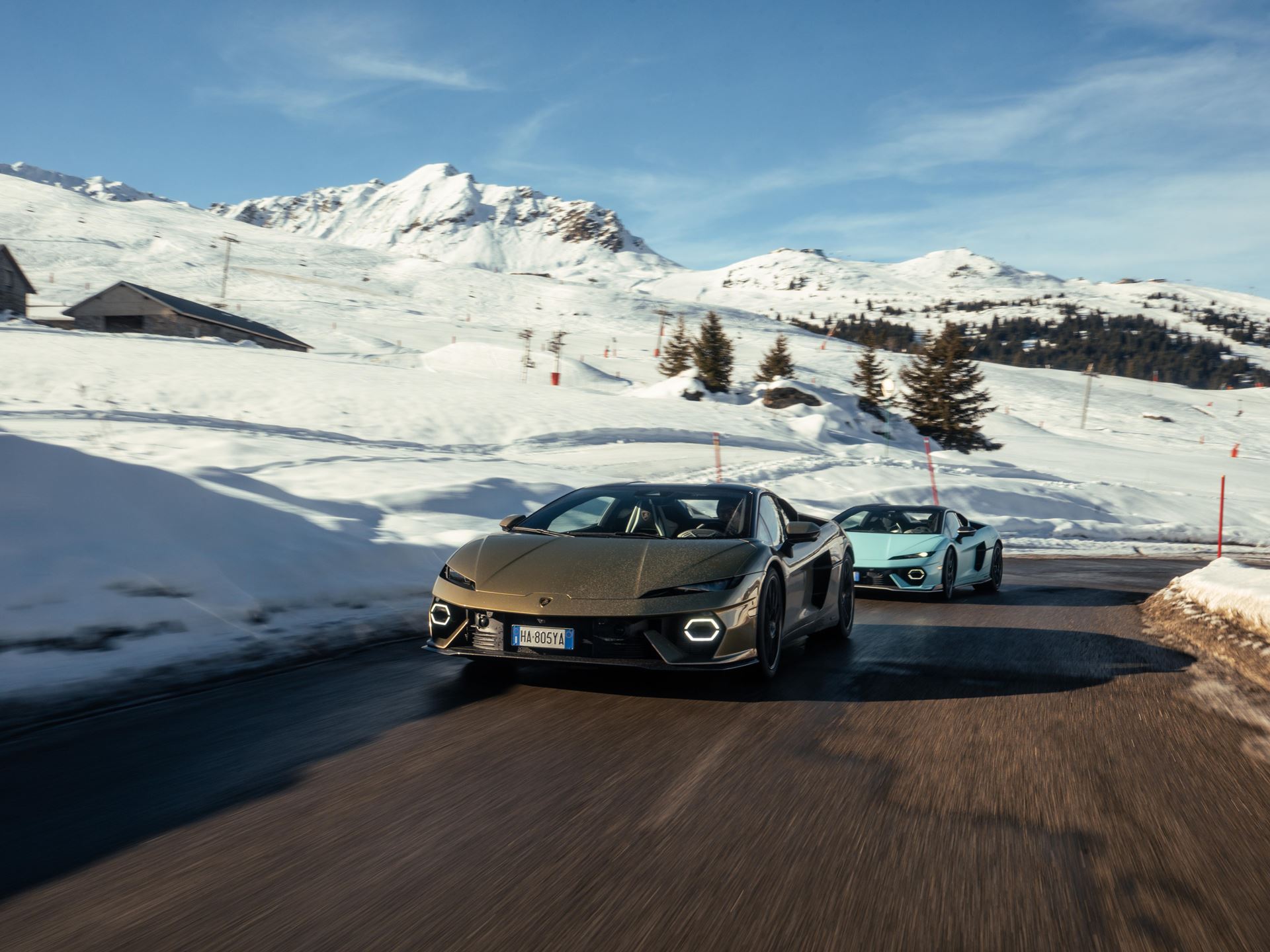 SHEdrivesaLambo Courchevel Edition