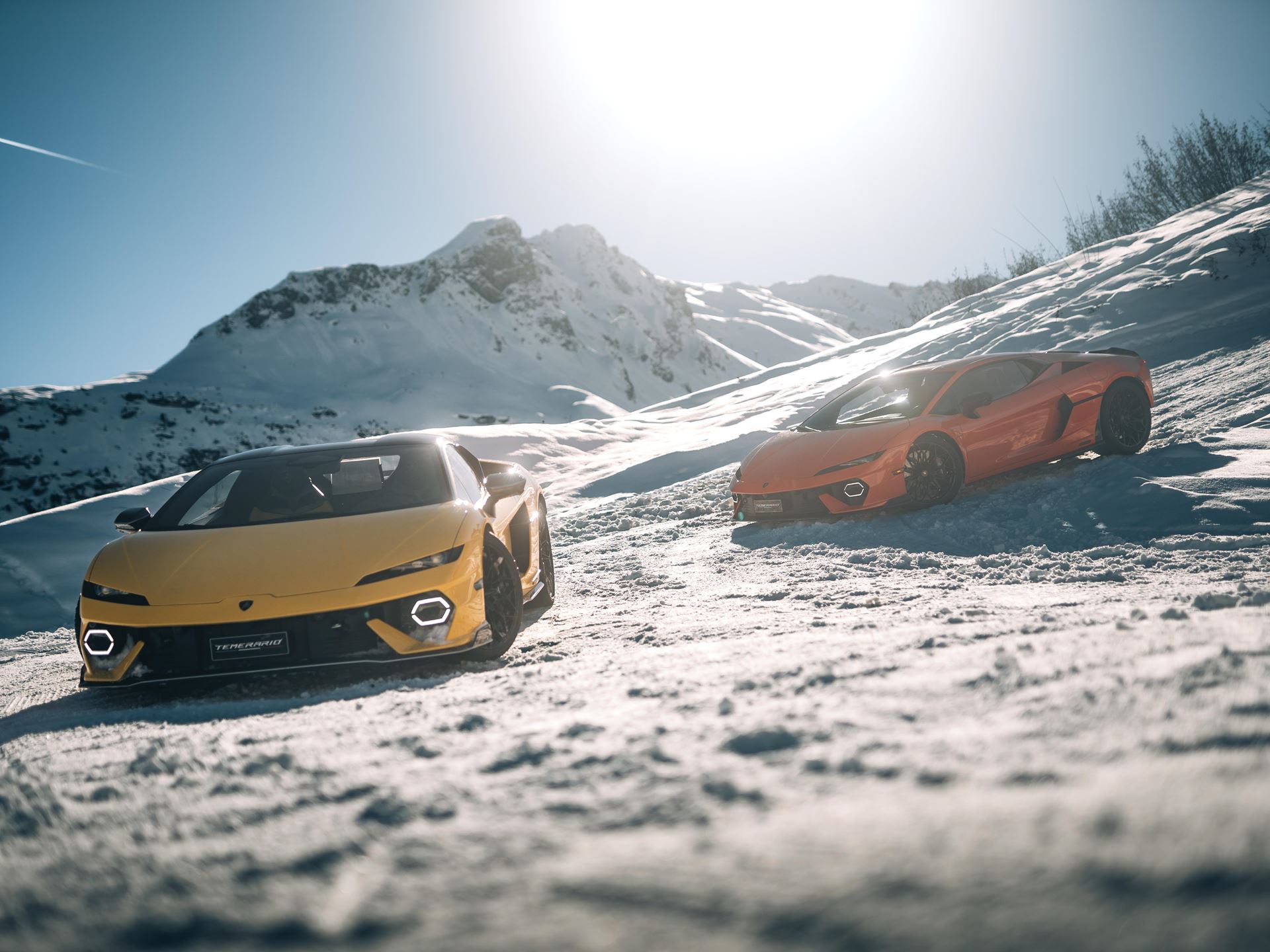 SHEdrivesaLambo Courchevel Edition