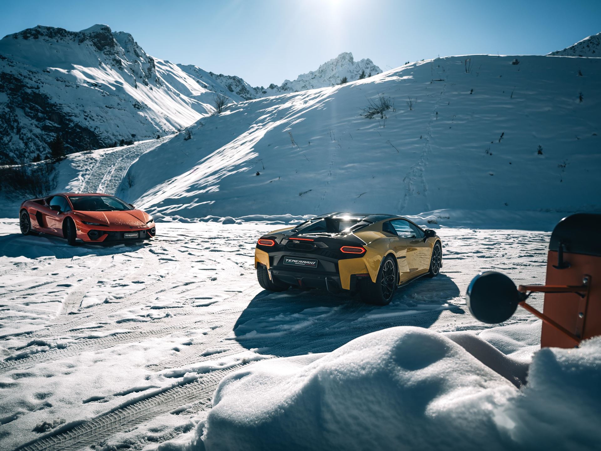 SHEdrivesaLambo Courchevel Edition