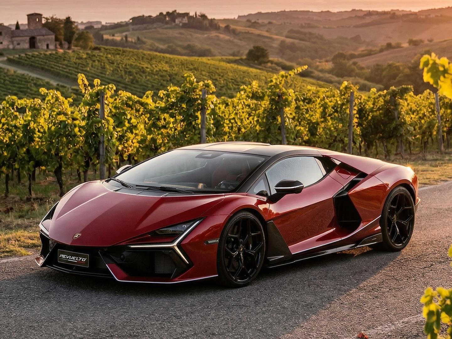 Automobili Lamborghini Rosso Grappolo