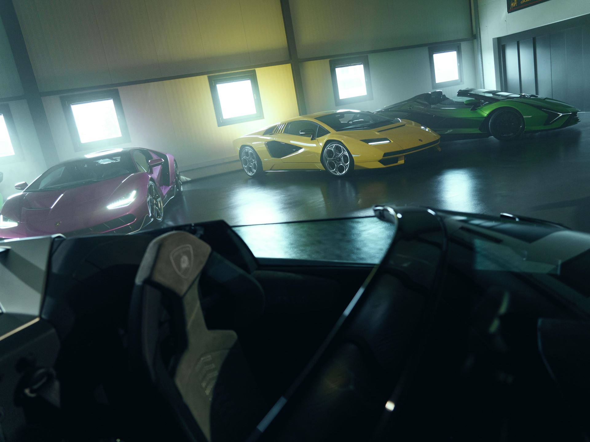 Lamborghini Groupshot