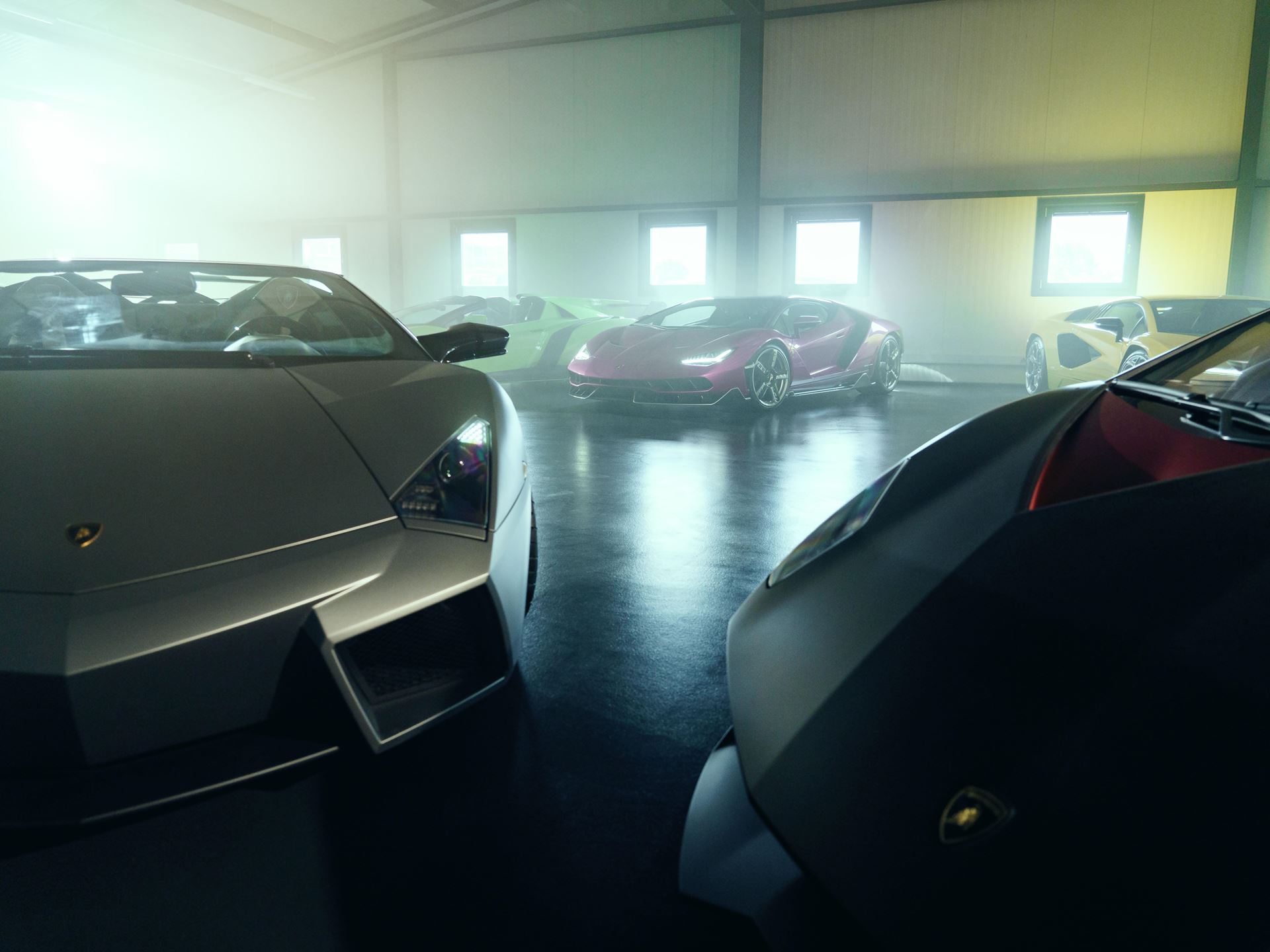 Lamborghini Groupshot