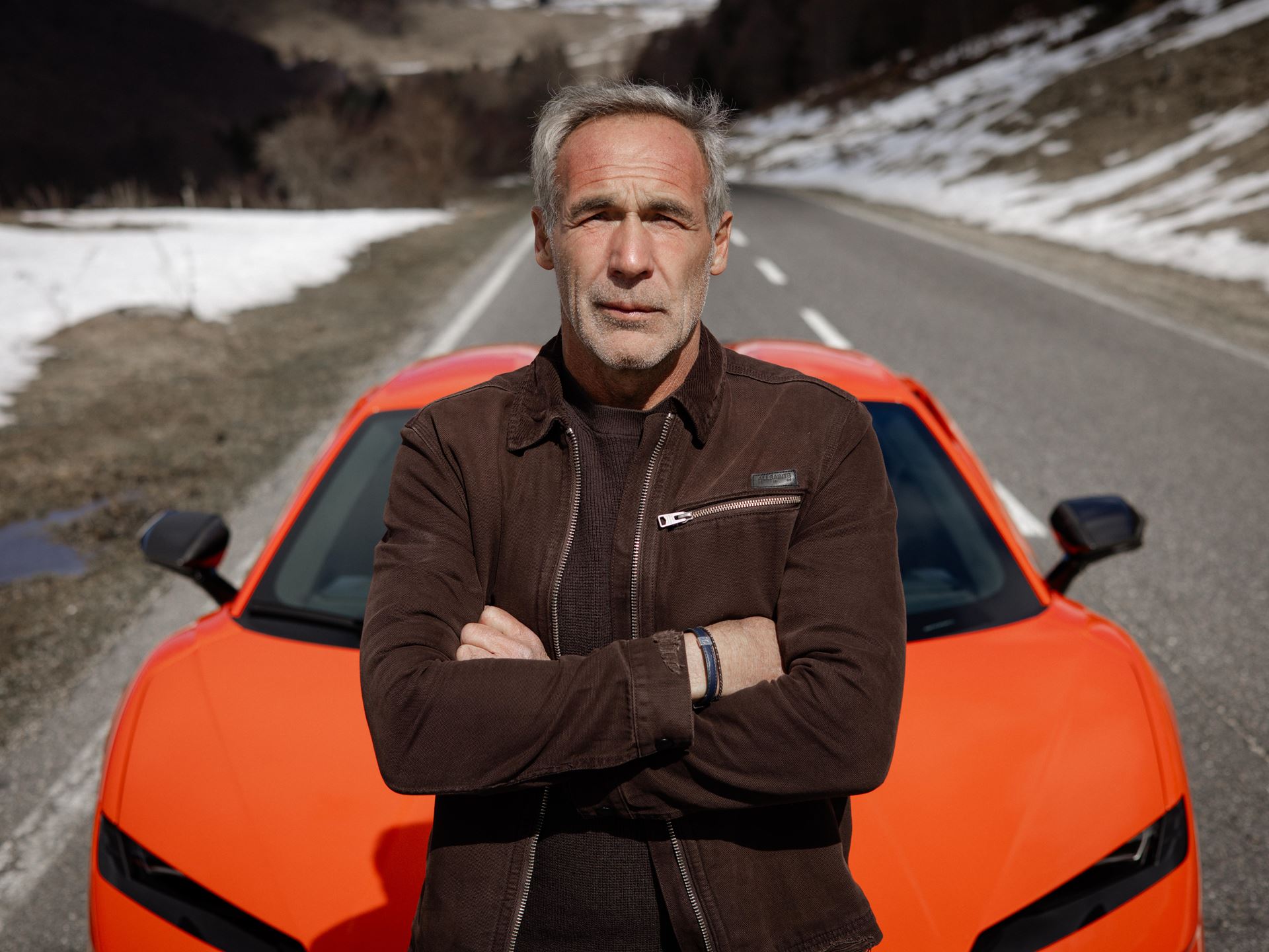 Lamborghini Temerario and Explorer Mike Horn