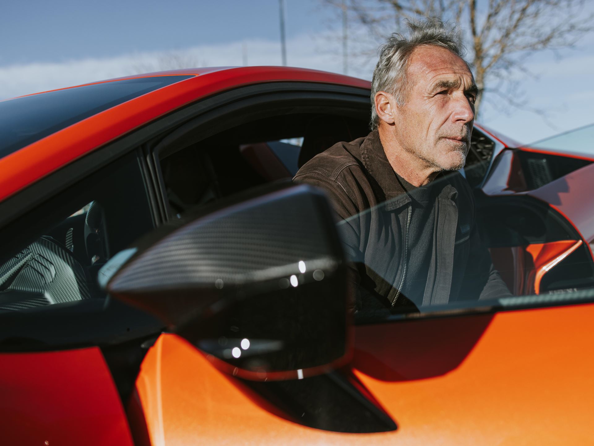 Lamborghini Temerario and Explorer Mike Horn