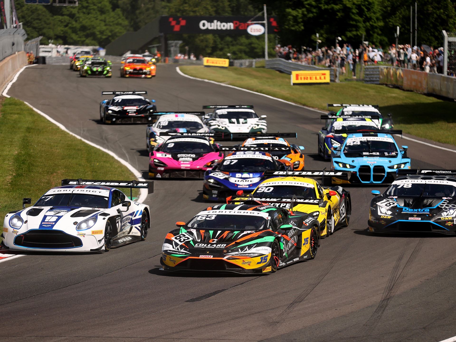 Lamborghini first victory of the 2026 British GT Championship season