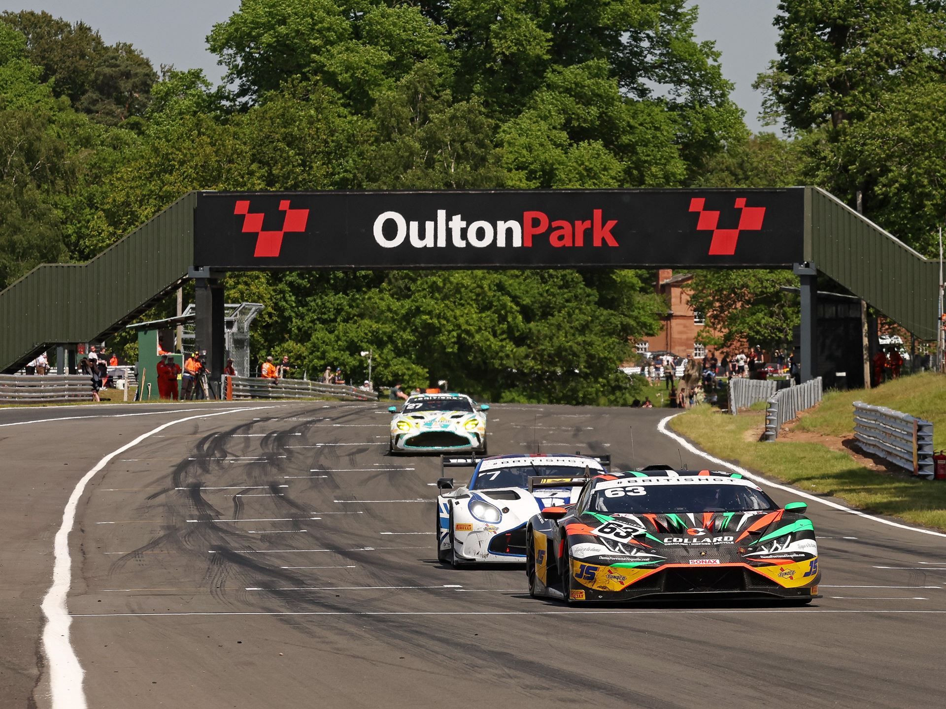 Lamborghini first victory of the 2026 British GT Championship season