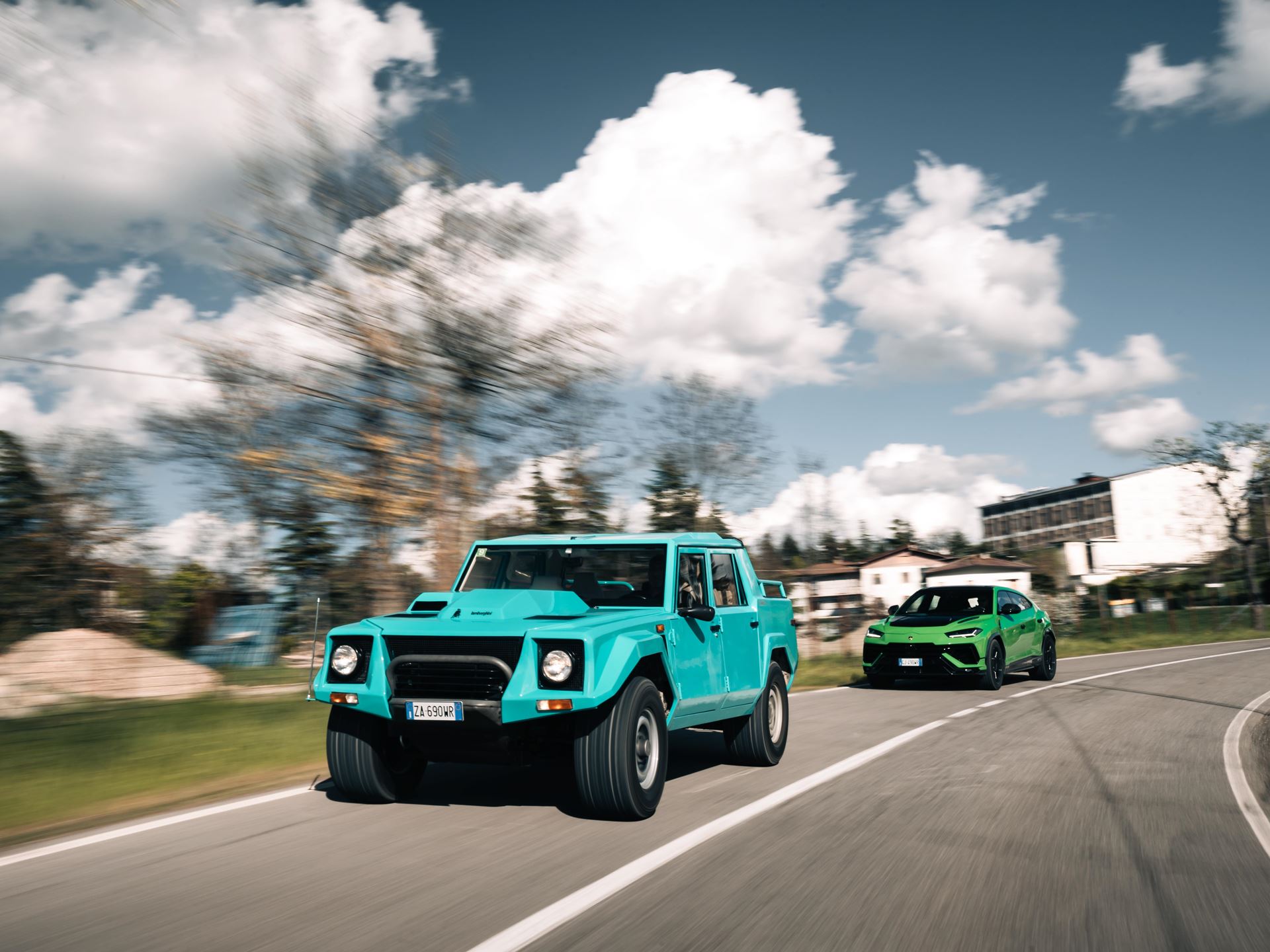 Lamborghini Urus Performante and LM002