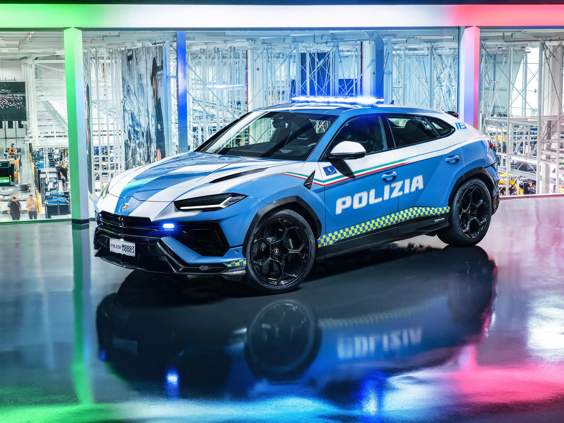 Lamborghini Urus Performante Polizia di Stato