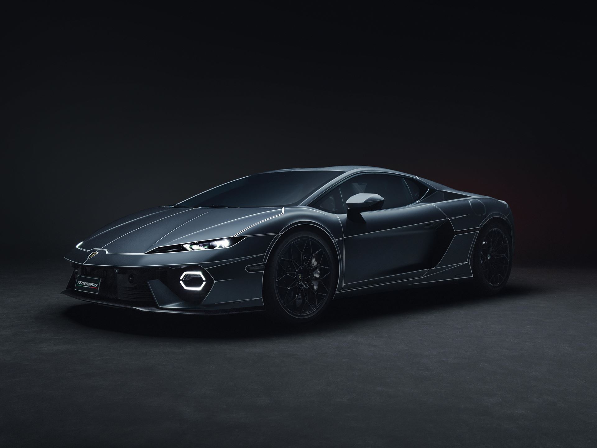 Lamborghini Temerario Ad Personam in Grigio Crater and Grigio Artis