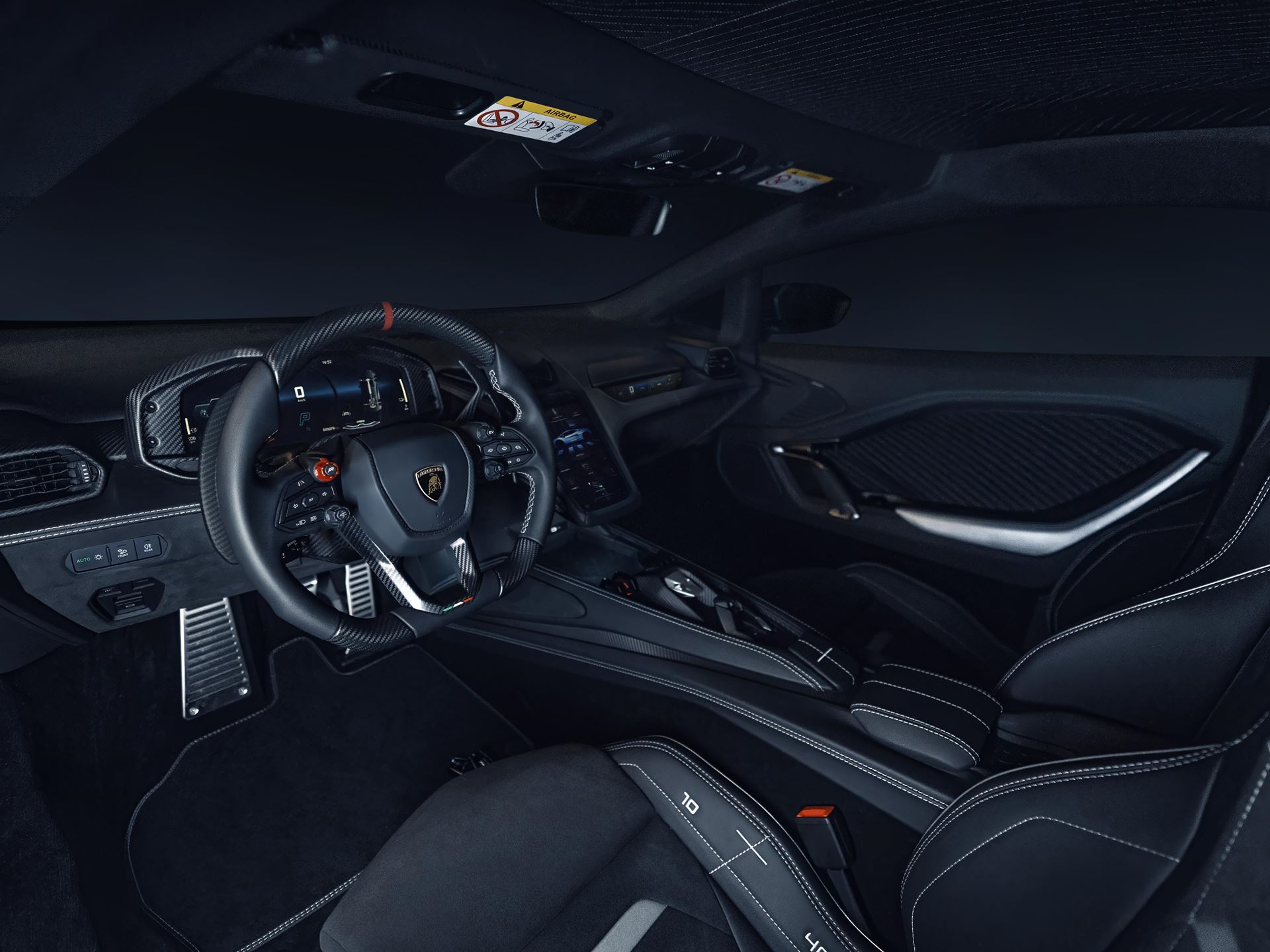 Lamborghini Temerario Ad Personam in Grigio Crater and Grigio Artis