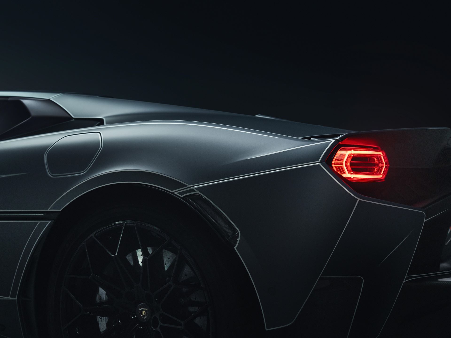 Lamborghini Temerario Ad Personam in Grigio Crater and Grigio Artis