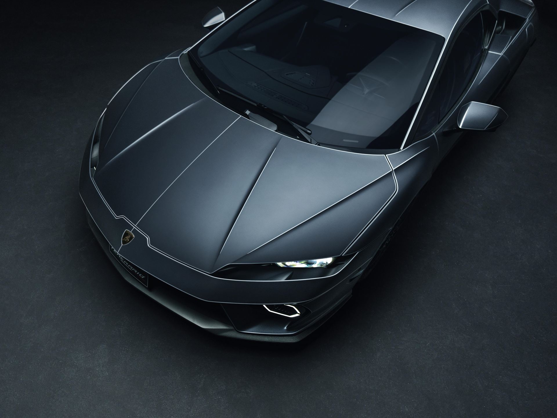 Lamborghini Temerario Ad Personam in Grigio Crater and Grigio Artis