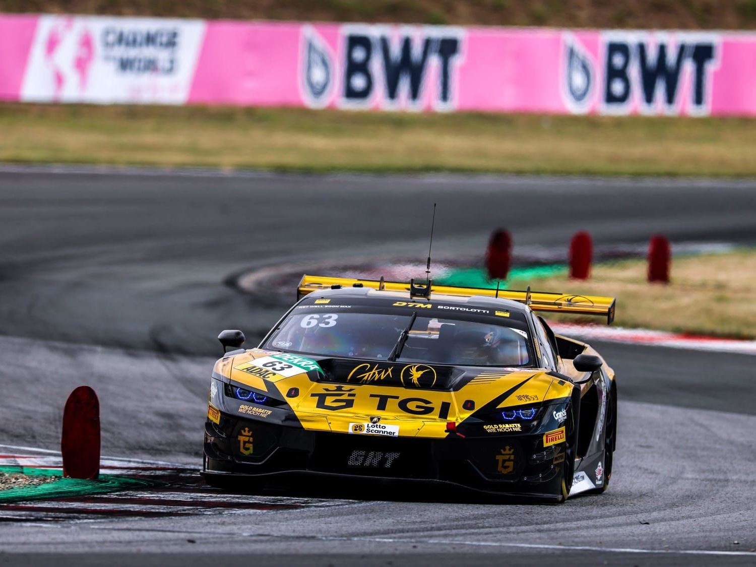 Lamborghini Temerario GT3 victory in second DTM race at Oschersleben