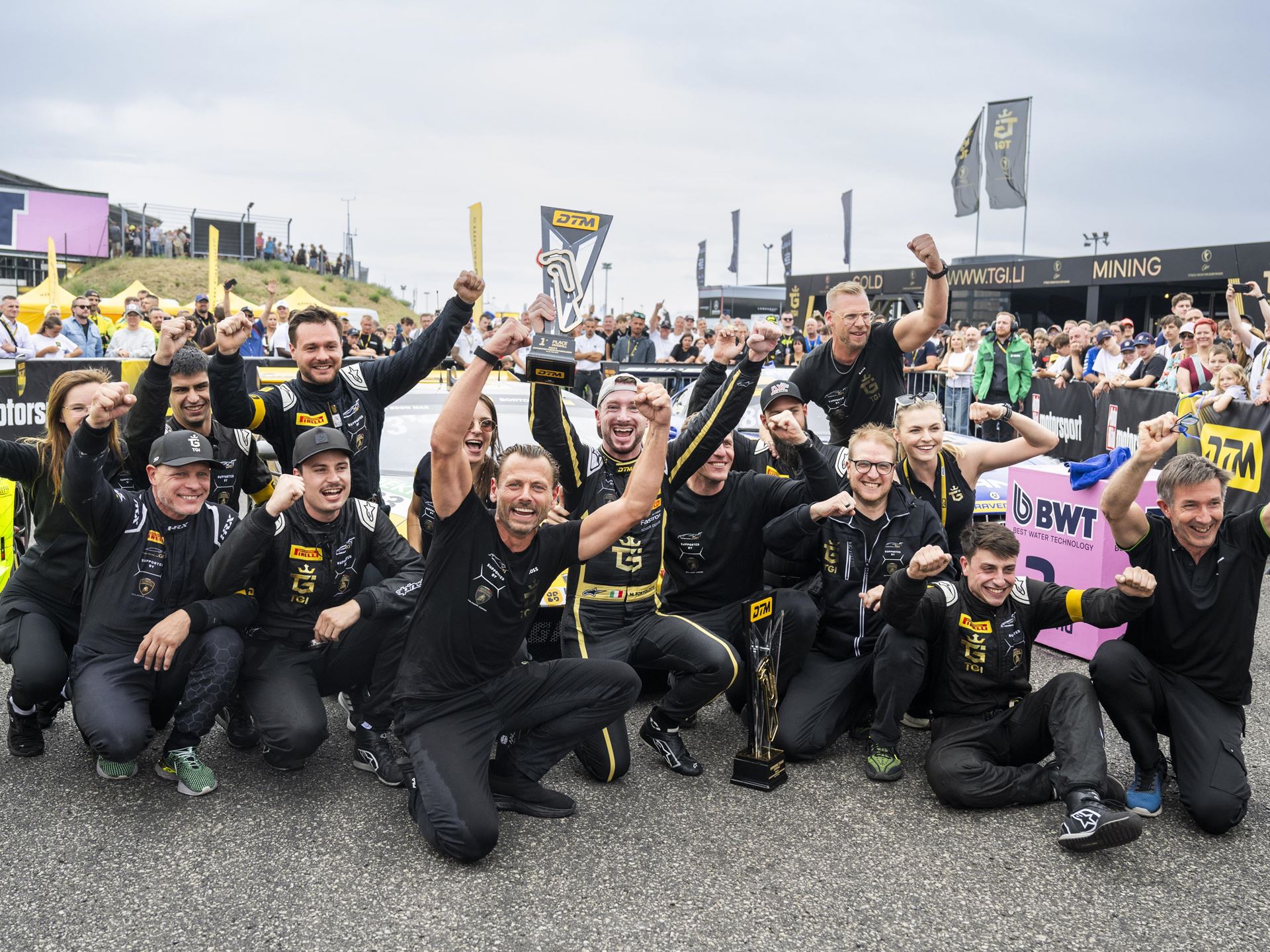 Lamborghini Temerario GT3 victory in second DTM race at Oschersleben
