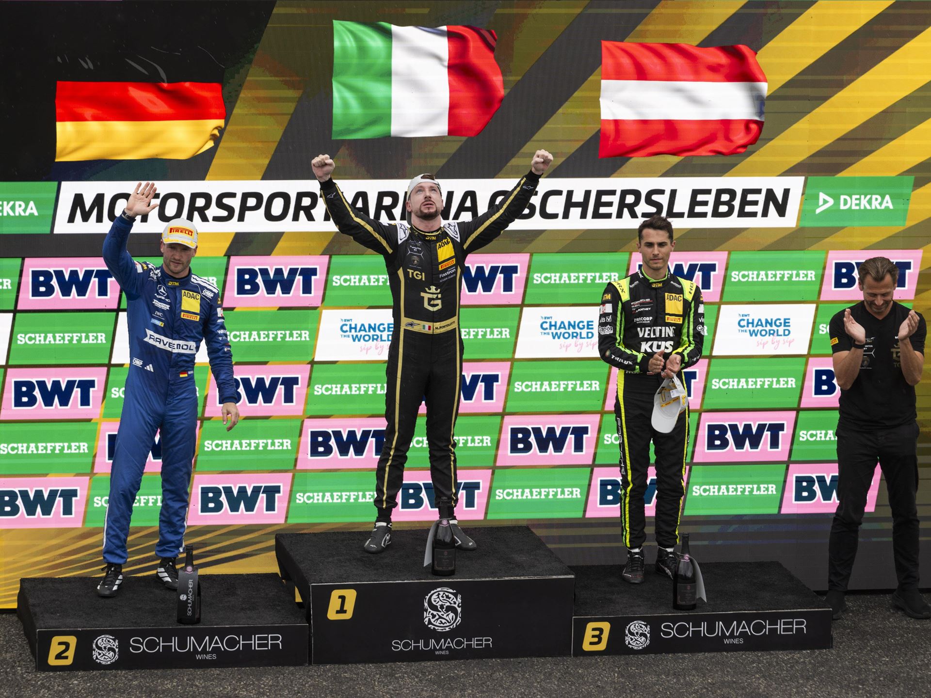 Lamborghini Temerario GT3 victory in second DTM race at Oschersleben