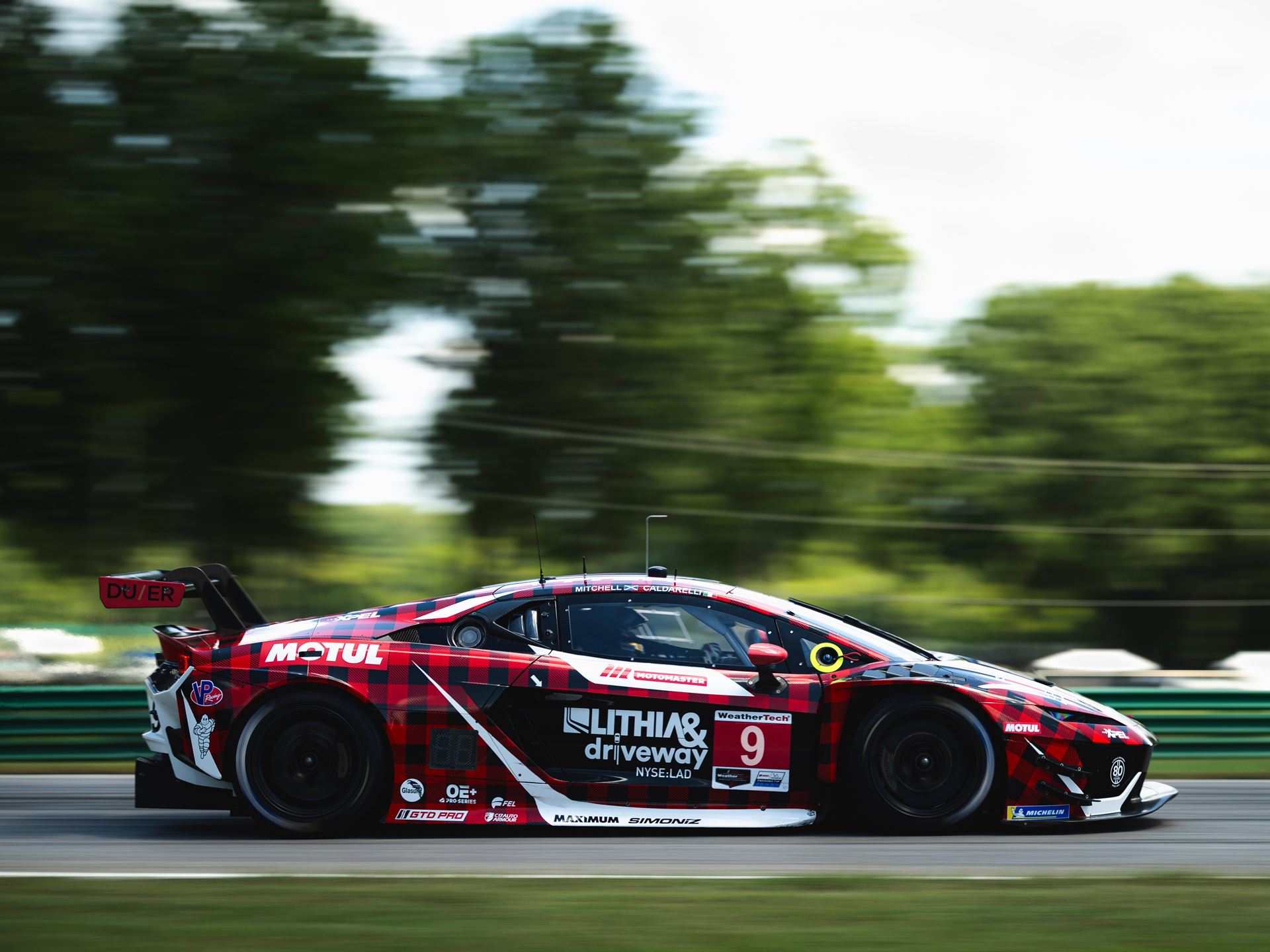 Lamborghini Temerario GT3 takes its second IMSA victory of the year in Virginia