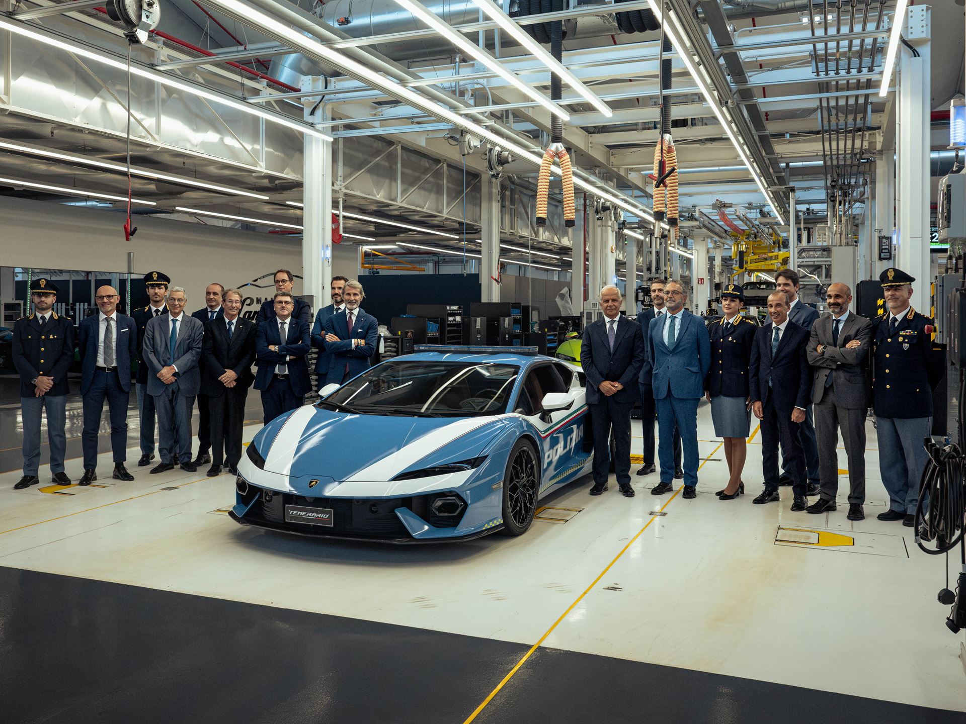 Automobili Lamborghini State Police Temerario
