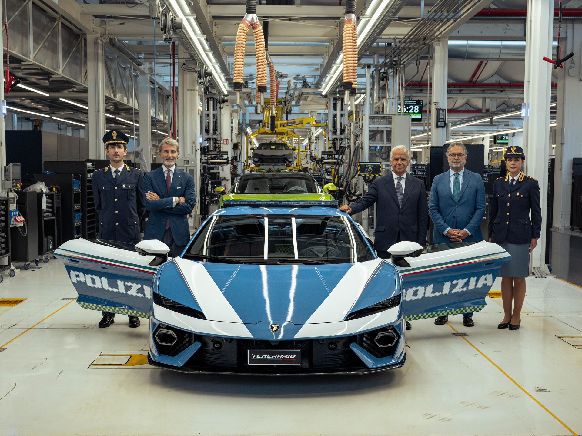 Automobili Lamborghini State Police Temerario