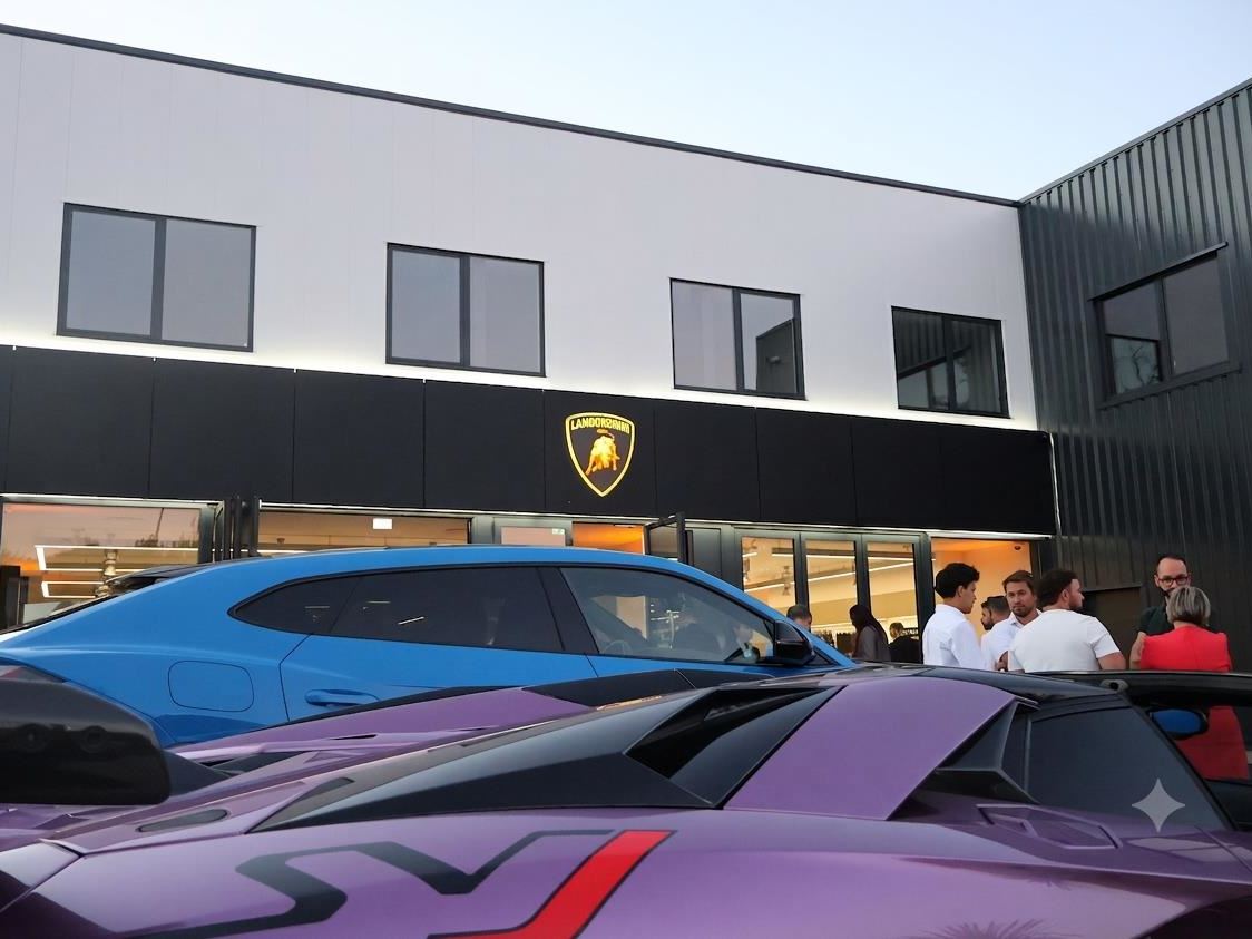 Lamborghini Nantes the marque s sixth destination in France