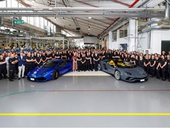 Automobili Lamborghini produces Aventador 8,000 and Huracán 11,000