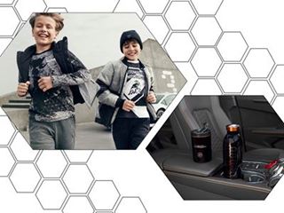 Automobili Lamborghini at Pitti Immagine Uomo e Bambino - The Kidswear Fall-Winter 2022-23 collection and the new Special Edition with 24Bottles on display