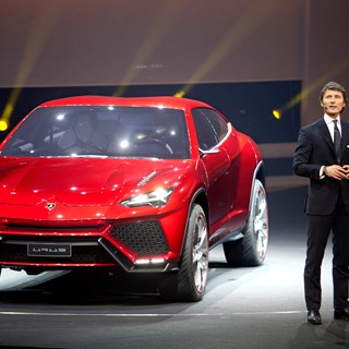 Stephan Winkelmann, President and CEO of Lamborghini and the New Lamborghini Urus