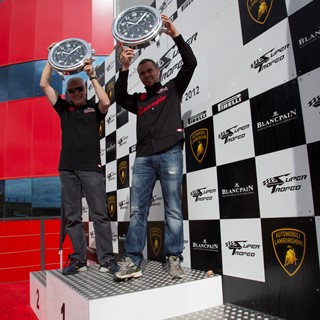 Cedric Leimer is the 2012 Lamborghini Blancpain Super Trofeo PRO-AM champion
