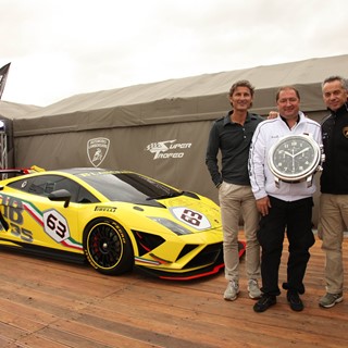 From left to right - Stephan Winkelmann, Alain Delamuraz, Maurizio Reggiani