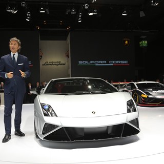 Lamborghini Press Conference at 2013 Frankfurt Motor Show 1