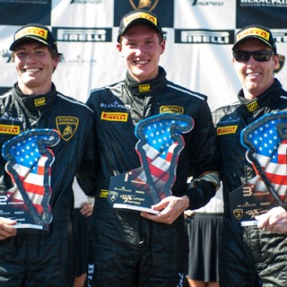 Race Winner Andrew Palmer (middle), Louis Philippe Montour (left) and Al Carter (right)