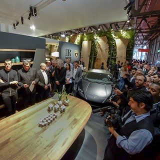 Lamborghini and Riva 1920 at Salone del Mobile 2017 4