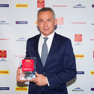 Maurizio Reggiani with Autocar Innovation Award