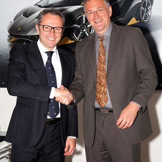 Mauro Ferrari and Stefano Domenicali