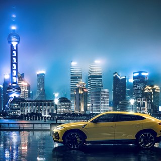 Lamborghini Urus in Shanghai, China